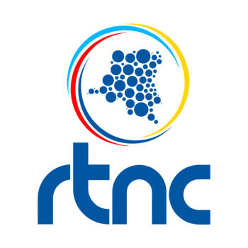 Arts numériques intitulée "Rtnc nouveau logo" par Frebeny Kizeka, Œuvre d'art originale, Art de la table