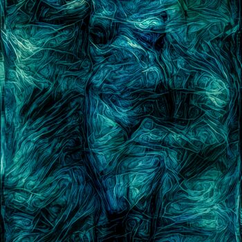 Arte digital titulada "Completely entangled" por Fred-Jürgen Schiele, Obra de arte original, Collages digitales