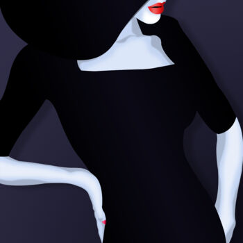 Arte digitale intitolato "Woman #1" da Fred Pabion, Opera d'arte originale, Lavoro digitale 2D