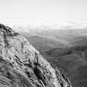 Photography titled "La vallée" by Frédéric Duchesnay, Original Artwork, Analog photography