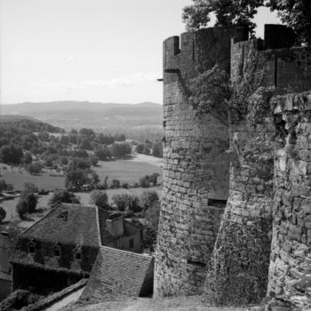 Photography titled "Castelnaud" by Frédéric Duchesnay, Original Artwork, Analog photography