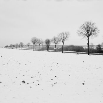 Фотография под названием "La route" - Frédéric Duchesnay, Подлинное произведение искусства, Пленочная фотография