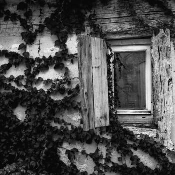 Photographie intitulée "Fenêtre sur rien" par Frédéric Duchesnay, Œuvre d'art originale, Photographie argentique