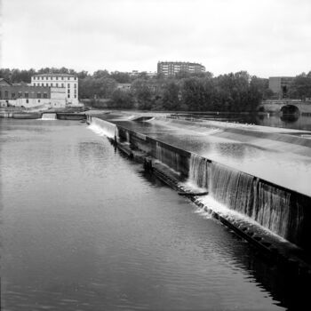 Photography titled "Garonne" by Frédéric Duchesnay, Original Artwork, Analog photography