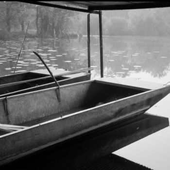 Photographie intitulée "Embarcadère" par Frédéric Duchesnay, Œuvre d'art originale, Photographie argentique