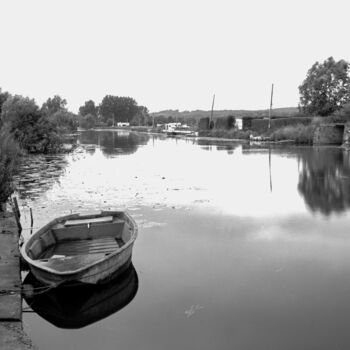 Fotografía titulada "Grand canal" por Frédéric Duchesnay, Obra de arte original, Fotografía analógica