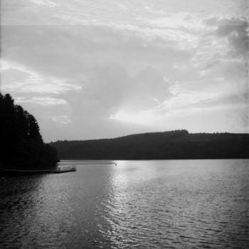 Fotografia intitulada "Vassivière" por Frédéric Duchesnay, Obras de arte originais, Fotografia de filme