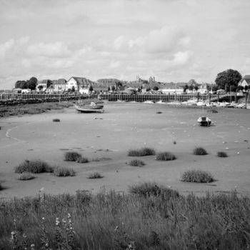 Photography titled "Marée basse." by Frédéric Duchesnay, Original Artwork, Analog photography