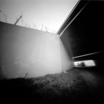 Photography titled "Le mur" by Frédéric Duchesnay, Original Artwork, Analog photography