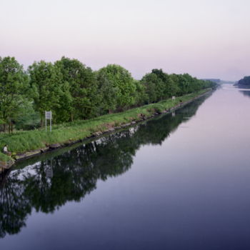 Fotografie getiteld "Le grand canal" door Frédéric Duchesnay, Origineel Kunstwerk, Film fotografie