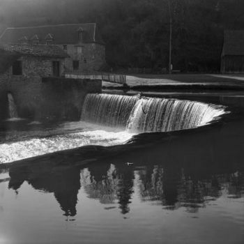 Photography titled "La chute et les for…" by Frédéric Duchesnay, Original Artwork, Analog photography