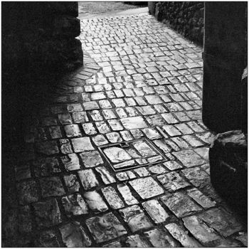 Photography titled "Ruelle" by Frédéric Duchesnay, Original Artwork, Analog photography