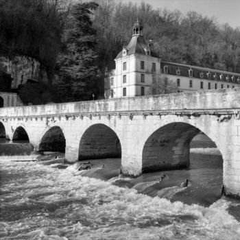Fotografia intitulada "Le vieux pont" por Frédéric Duchesnay, Obras de arte originais, Fotografia de filme