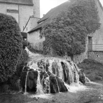 Photography titled "Cascade" by Frédéric Duchesnay, Original Artwork, Analog photography