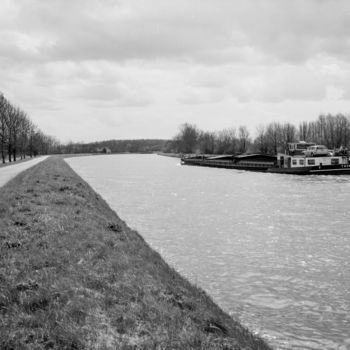 Fotografía titulada "Canal" por Frédéric Duchesnay, Obra de arte original, Fotografía analógica