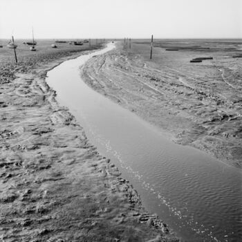 Photographie intitulée "Le chenal" par Frédéric Duchesnay, Œuvre d'art originale, Photographie argentique