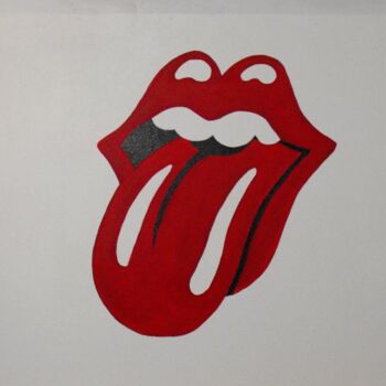 Peinture intitulée "Rolling stone" par Frédéric Andrès, Œuvre d'art originale, Huile