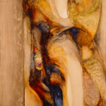 Peinture intitulée "Transfigure 116x73cm" par Frédéric Belaubre, Œuvre d'art originale, Huile