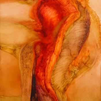 Pittura intitolato "Transfigure 2, huil…" da Frédéric Belaubre, Opera d'arte originale, Olio