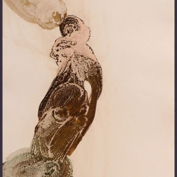 Dibujo titulada "Arbre de vie 7. Enc…" por Frédéric Belaubre, Obra de arte original, Tinta