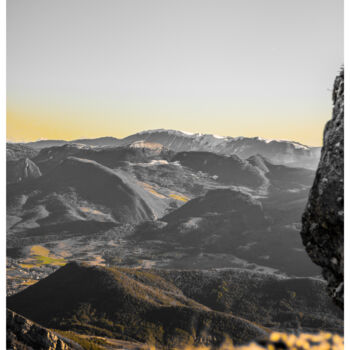 Photographie intitulée "Montagne de Lure" par Frédéric Bons, Œuvre d'art originale, Photographie numérique