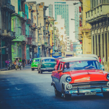 Photographie intitulée "la Havane" par Frederic Bos, Œuvre d'art originale, Photographie non manipulée
