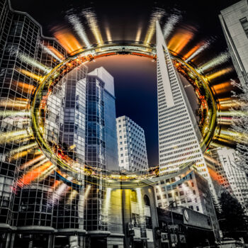Photography titled "San Francisco CityC…" by Frederic Bos, Original Artwork, Manipulated Photography