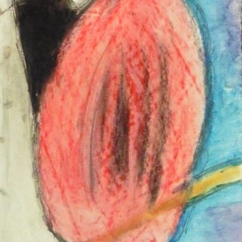 Dessin intitulée "La graine" par Fredburic, Œuvre d'art originale, Crayon