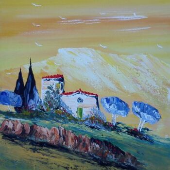 Painting titled "st victoire" by Frederic Dupuy, Original Artwork