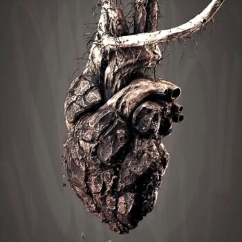 Arts numériques intitulée "The hearth of the n…" par Frédéric Font (Chroma), Œuvre d'art originale, Photo montage Monté sur…