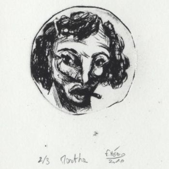 "Martha." başlıklı Resim Frhégo tarafından, Orijinal sanat, Diğer