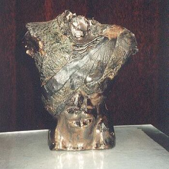 Sculpture titled "Torse" by Frédéric Lange, Original Artwork