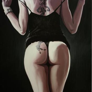 Картина под названием "tatoo" - Frédéric Leleu, Подлинное произведение искусства