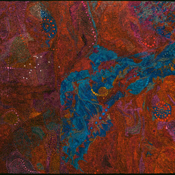Digital Arts titled "Constellation du sc…" by Frédéric Lena, Original Artwork, Digital Painting