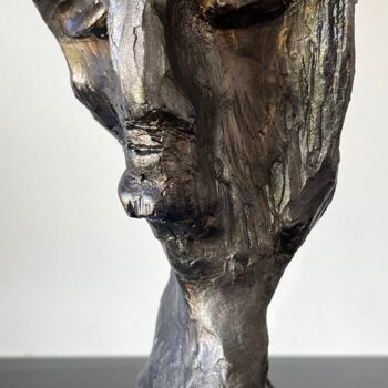 Sculptuur getiteld "OhmyGod2 (sculpture)" door Frédérick Meunier, Origineel Kunstwerk, Klei