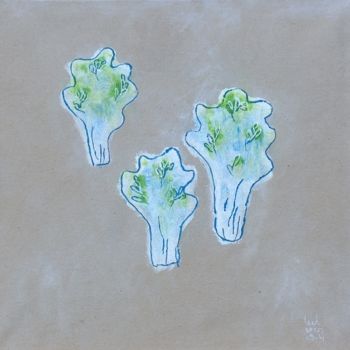 绘画 标题为“arbres” 由Frédéric Leclercq, 原创艺术品
