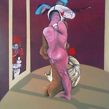 Peinture intitulée "sans titre" par Frederik Bellanger, Œuvre d'art originale, Huile