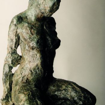 Sculpture intitulée "Carry" par Frédérique Maillart, Œuvre d'art originale, Bronze