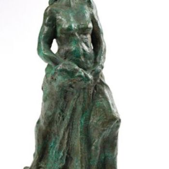 Sculpture intitulée "Paréo" par Frédérique Maillart, Œuvre d'art originale, Bronze