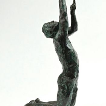 Sculpture titled "Elévation" by Frédérique Maillart, Original Artwork, Bronze