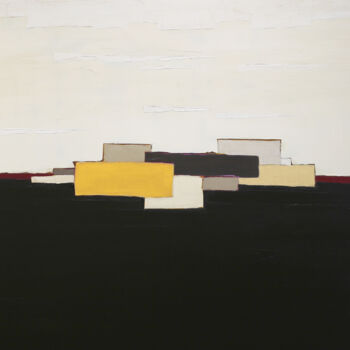 Peinture intitulée "Abstraction 25" par Frédérique Marteau, Œuvre d'art originale, Huile Monté sur Châssis en bois