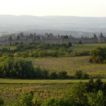 Photography titled "Campagne près de Ca…" by Frédérique Ziolko, Original Artwork