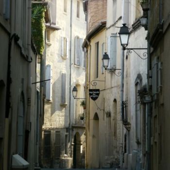 Photography titled "Ruelle à Montpellier" by Frédérique Ziolko, Original Artwork