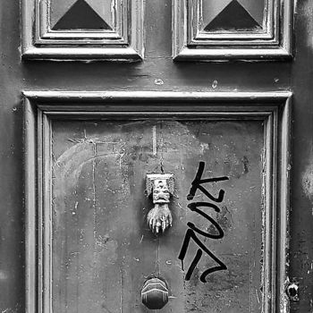 「Doorface」というタイトルの写真撮影 Fred Goldzakによって, オリジナルのアートワーク