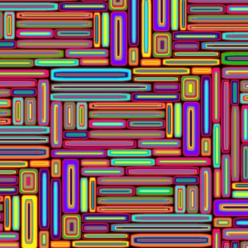 Digital Arts titled "tube" by Fredreic Bourdon, Original Artwork, Digital Painting
