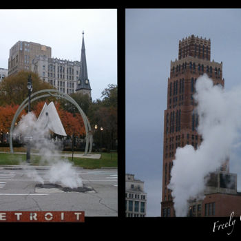 Fotografie mit dem Titel "Detroit une ville c…" von Freely Cook, Original-Kunstwerk, Digitale Fotografie
