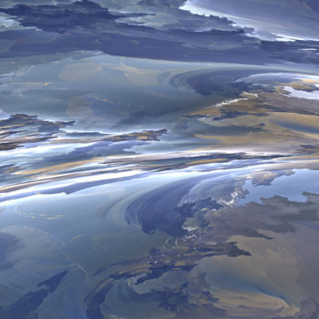 Pittura intitolato "Icy Waters" da Kevin Dodd, Opera d'arte originale, Acrilico