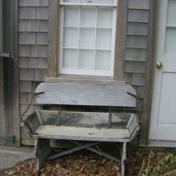 Photography titled "The Bench" by Kathleen Reilly, Original Artwork