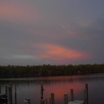 Photography titled "Sunset in Everglade…" by Kathleen Reilly, Original Artwork