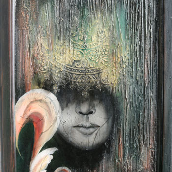 Pintura intitulada "The Witness" por Freudiana'S, Obras de arte originais